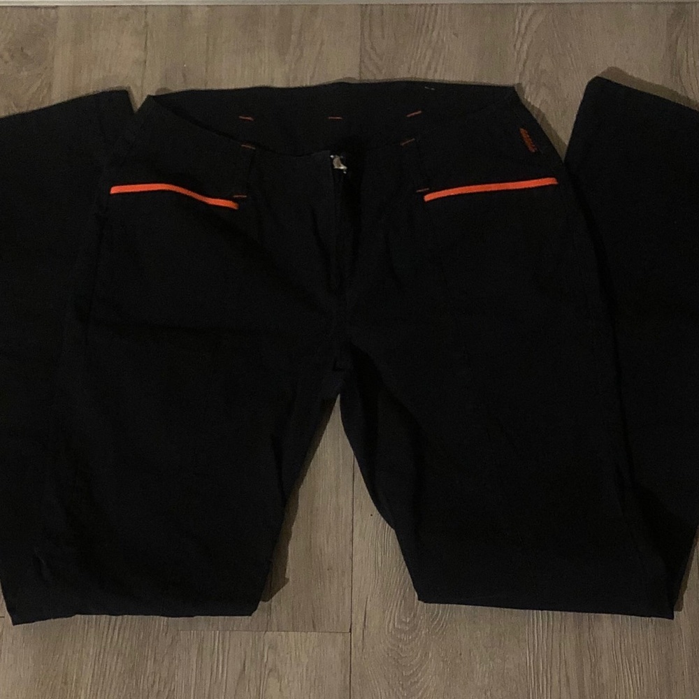 Women’s dark blue Harley Davidson pants size 8